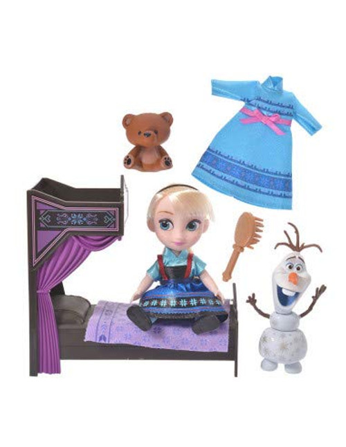Disney Animators Collection Doll Mini Playset Elsa and Olaf Bed Set Disney Animators Collection Doll Mini Playset Elsa and Olaf Bed Set