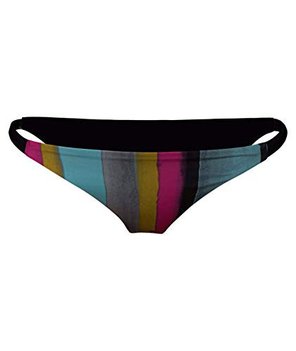 Hurley Juniors Quick Dry Compression Printed Bikini Surf Bottom_ Aurora Green_ S