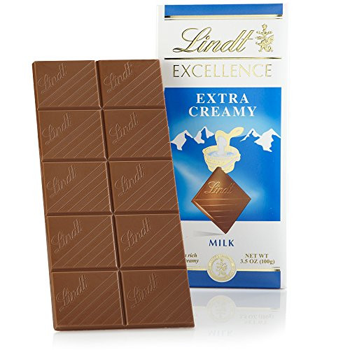 Lindt Excellence Bar_ Extra Creamy Milk Chocolate_ 3_5 Ounce Pack of 12 Lindt Excellence Bar_ Extra Creamy Milk Chocolate_ 3_5 Ounce Pack of 12