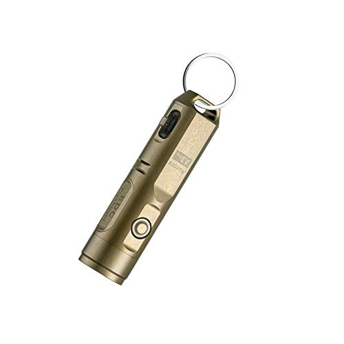 RovyVon A3 Pro 6500K LED Keychain Flashlight 700 Lumen Cree Super Bright with EDC Pocket_size_ 5 Mode_ Waterproof for Emergency_ Snowy_ Camping Hiking