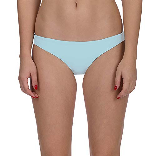 Hurley Womens Apparel Quick Dry Compression Solid Bikini Bottom_ Teal Tint_ S