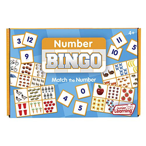 Junior Learning Number Bingo Educational Action Games