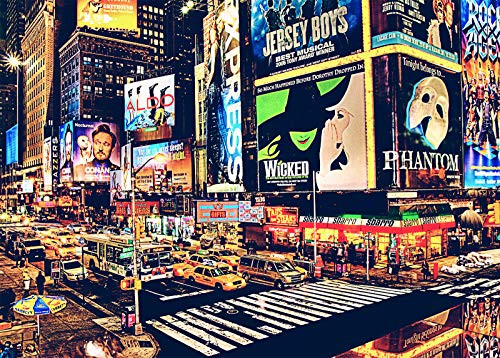 1000 Pieces Jigsaw Puzzle Game For Adults _ New York Time Square _ Bustling City Lights At Night _ Thicker Materials Jigsaw Puzzle Piece For Diy Home 1000 Pieces Jigsaw Puzzle Game For Adults _ New York Time Square _ Bustling City Lights At Night _ Thicker Materials Jigsaw Puzzle Piece For Diy Home