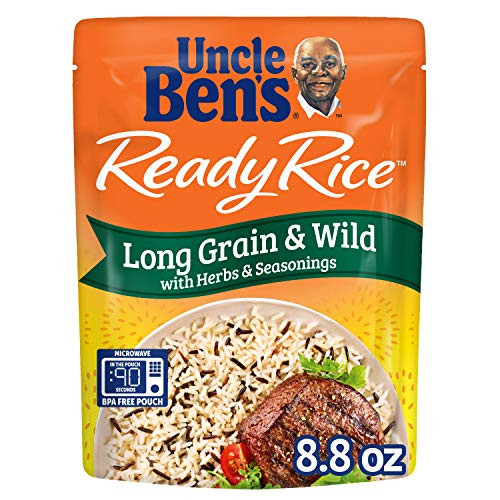 UNCLE BENS Ready Rice Long Grain  and  Wild_ 8_8 Ounce_ Pack of 12