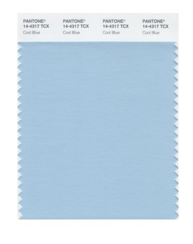Pantone 14-4317 TCX Smart Color Swatch Card, Cool Blue