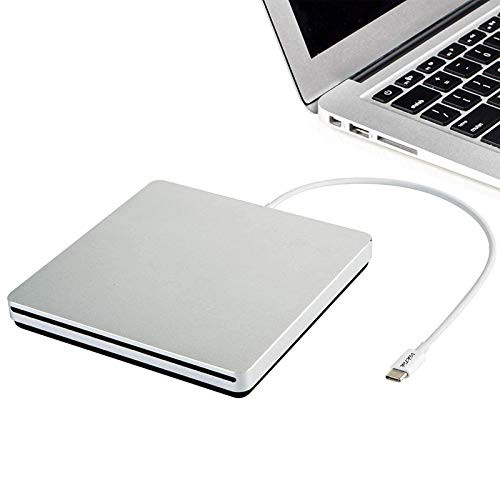 VikTck Tpye_C USB_C Superdrive External DVDCD Reader and DVDCD Burner for Apple_MacBook AirProiMacMiniMacBook ProASUSASUSDELL Latitude with U