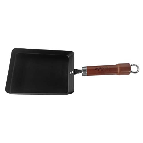 Tamagoyaki Omelette Pan_Mini Frying Pan Iron Pan Wooden Handle Tamagoyaki Omelette Pan_Mini Frying Pan Iron Pan Wooden Handle