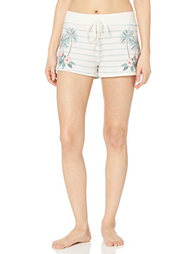 PJ Salvage Womens Paradise Dreams Shorts_ Ivory_ X_Small