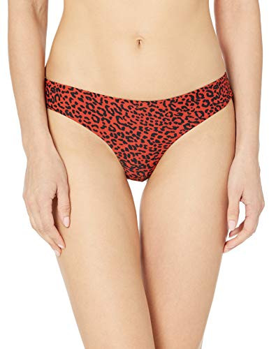 Volcom Juniors Womens On The Spot Cheekini Bikini Bottom_ Burnt red_ Medium