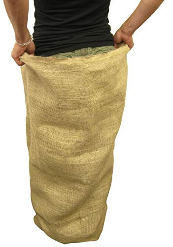 LA Linen Burlap Potato Sacks 23x40, Pack 2