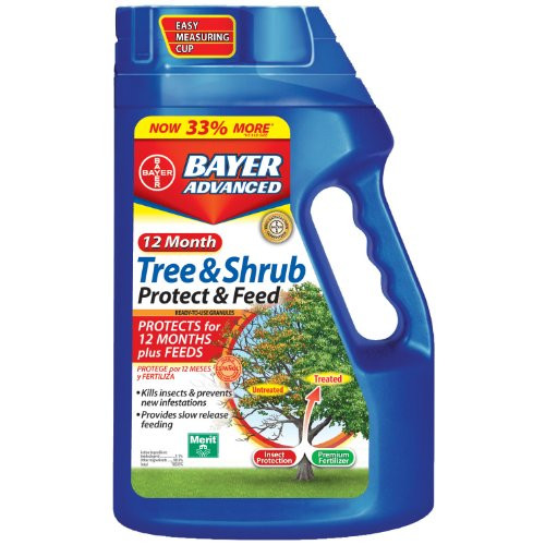 Bayer Advanced 12_Month Tree and Shrub _ Protect and Feed Granules Discontinued by Manufacturer _NET WT 4 LBS Bayer Advanced 12_Month Tree and Shrub _ Protect and Feed Granules Discontinued by Manufacturer _NET WT 4 LBS