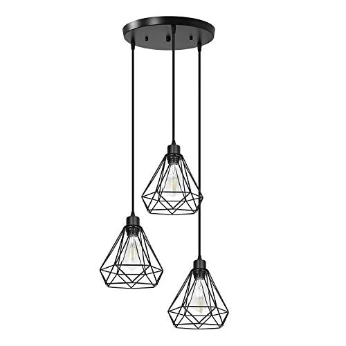 Farmhouse Black Pendant Lighting 3_Light Industrial Modern Hanging Lighting Fixtures for Dining Room Bedroom Kitchen Living Room Hallway Industrial Farmhouse Black Pendant Lighting 3_Light Industrial Modern Hanging Lighting Fixtures for Dining Room Bedroom Kitchen Living Room Hallway Industrial