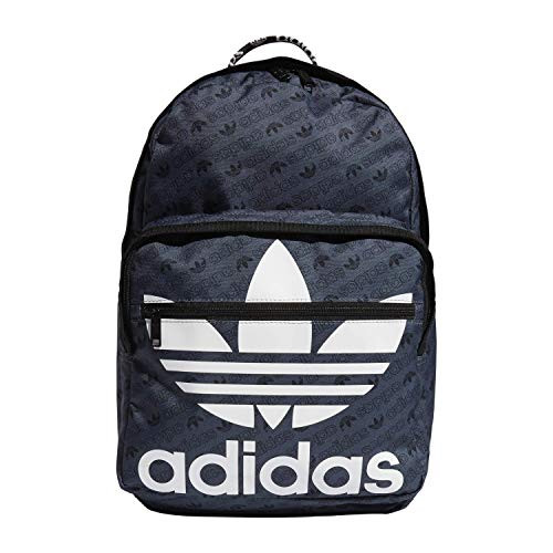 adidas Originals Trefoil Pocket Backpack_ Onix MonogramBlack_ One Size