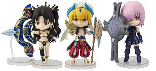 Figuarts Mini FateGrand Order Absolute Demonic Battlefront Babylonia Gilgamesh_Ishtar_ MashKyrielight Set of 3