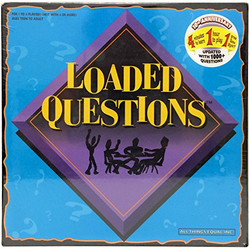 Loaded Questions 10th Anniversary Board Game_ 2003