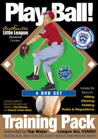 Play Ball Training Pack The Authentic Little League Baseball Guides