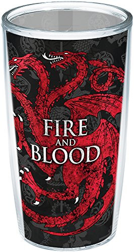 Tervis Game of Thrones - House Targaryen 16oz Tumbler