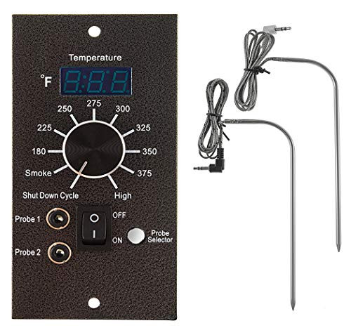 Digital Pro Controller with Meat Probes for Traeger Wood Pellet Grills_ Replacement for Traeger Grills BAC365 Pro Series Controller