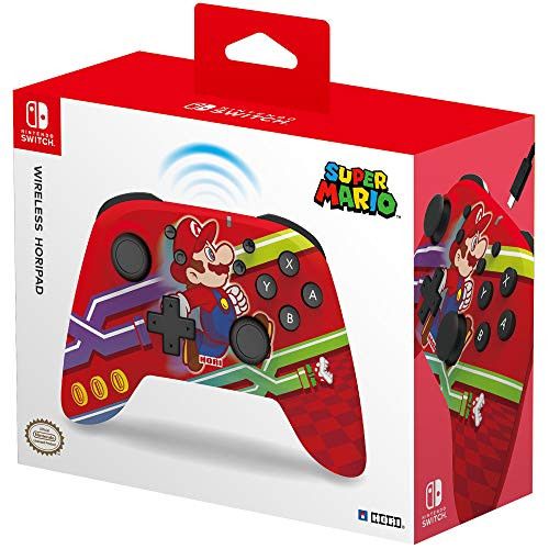 Hori Nintendo Switch Wireless HORIPAD Super Mario _ Officially Licensed By Nintendo _ Nintendo Switch Hori Nintendo Switch Wireless HORIPAD Super Mario _ Officially Licensed By Nintendo _ Nintendo Switch