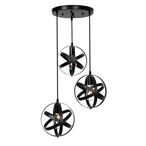 Farmhouse Black Pendant Lighting 3_Light Industrial Modern Hanging Lighting Fixtures for Dining Room Bedroom Kitchen Living Room Hallway Foyer Bar Sp Farmhouse Black Pendant Lighting 3_Light Industrial Modern Hanging Lighting Fixtures for Dining Room Bedroom Kitchen Living Room Hallway Foyer Bar Sp