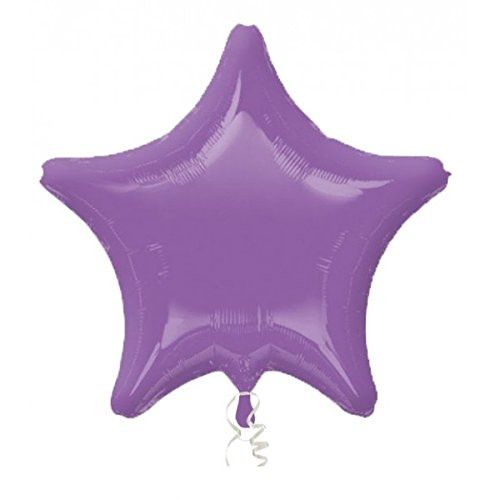 Anagram International Star-Flat Foil Balloon 19 Spring Lilac Anagram International Star-Flat Foil Balloon 19 Spring Lilac