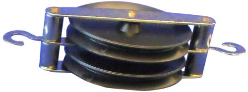 Ajax Scientific Plastic Double Parallel Pulley 50mm Diameter