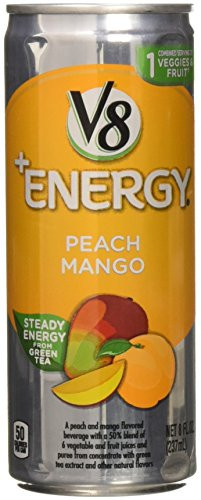V8 V-Fusion  Energy Peach Mango 8 fl oz