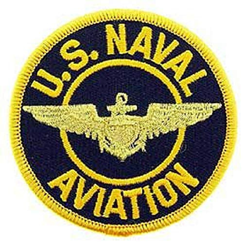 USN Aviation - Embroidered Patches Premium Quality Iron On Patch - 3