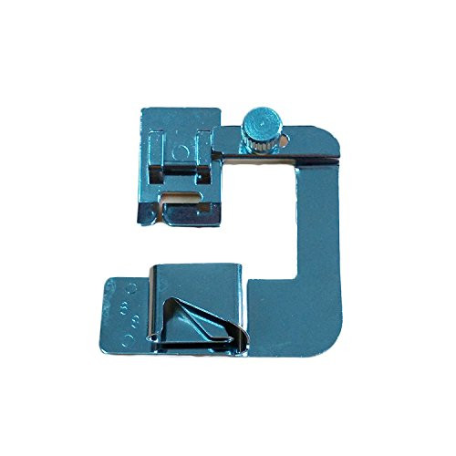 HONEYSEW Snap On Adjustable Rolled Hemmer Foot Choose 112 or 34 for Singer Brother Babylock Juki Janome 34 Hemmer Foot