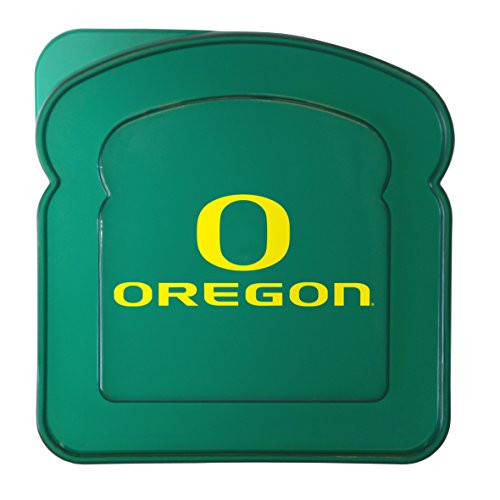 Boelter Brands NCAA Oregon Ducks Plastic Sandwich Container Container Green 5_5