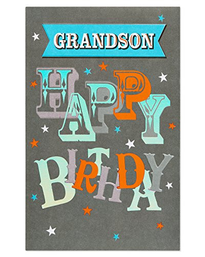 American Greetings Birthday Card for Grandson Awesome 5906879