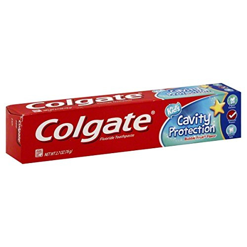 Colgate Kids Toothpaste Cavity Protection Bubble Fruit 2_7 ounces