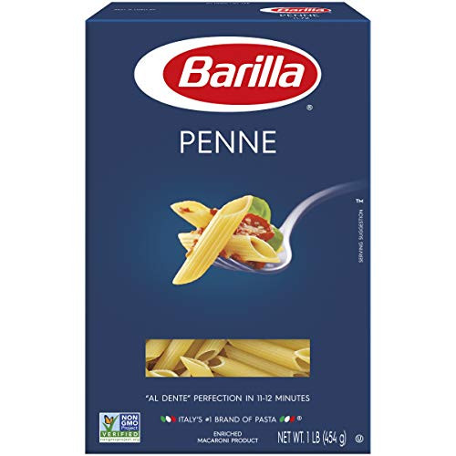 Barilla Pasta Penne 16 Ounce Pack of 4 Barilla Pasta Penne 16 Ounce Pack of 4