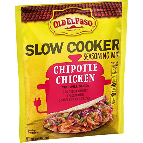 Old El Paso Slow Cooker Seasoning Mix Chipotle Chicken 0_85 oz Old El Paso Slow Cooker Seasoning Mix Chipotle Chicken 0_85 oz