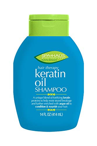 Spa Haus Naturally Shampoo Keratin Oil 14 Fluid Ounce