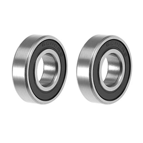 uxcell 6800-2RS Deep Groove Ball Bearing 10x19x5mm Double Sealed ABEC-3 Bearings 2-Pack uxcell 6800-2RS Deep Groove Ball Bearing 10x19x5mm Double Sealed ABEC-3 Bearings 2-Pack