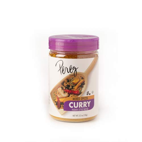 Pereg Indian Curry Powder 4_25 Oz - Authentic 9 Spice Blend - Indian Curry Seasoning - Natural Ingredients - Non-GMO and Non-Irradiated Pereg Indian Curry Powder 4_25 Oz - Authentic 9 Spice Blend - Indian Curry Seasoning - Natural Ingredients - Non-GMO and Non-Irradiated