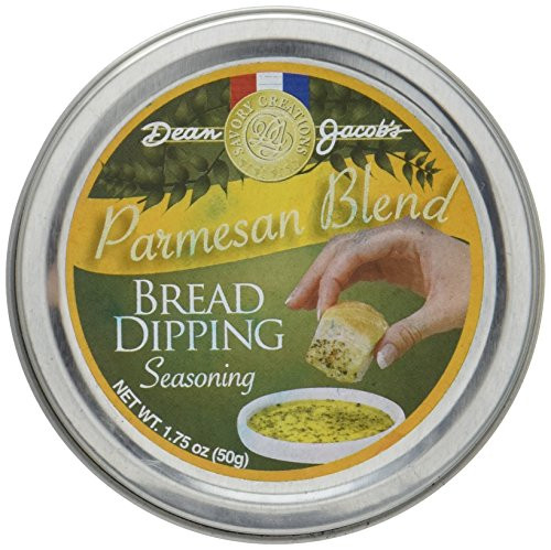 Dean Jacobs Parmesan Blend Bread Dipping Seasoning ~ 1_75 oz_ Tin