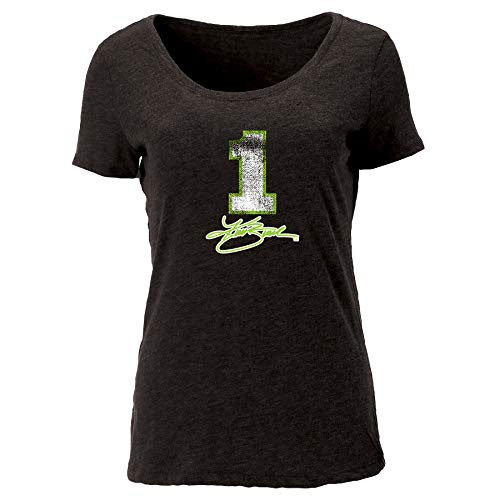 Ouray Sportswear NASCAR Womens W Tri Blend Scoop Kurt Busch Vintage Black XX-Large