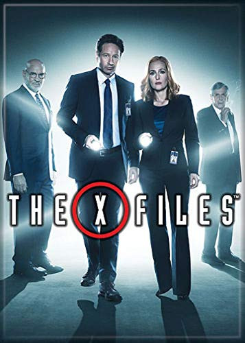 Ata-Boy X-Files Cast 2_5 x 3_5 Magnet for Refrigerators and Lockers
