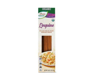Simply Nature Organic Linguine durum wheat semolina 16oz pack of 1