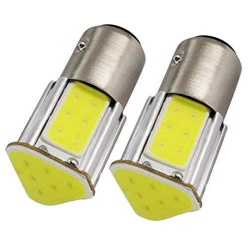 1157 COB 4 LED Bulb LED BAY15D SMD White 6000K Stop Brake Light Bulb 12V 7506 1003 1141 Car Tail Parking Reverse Light BulbsPack of 2