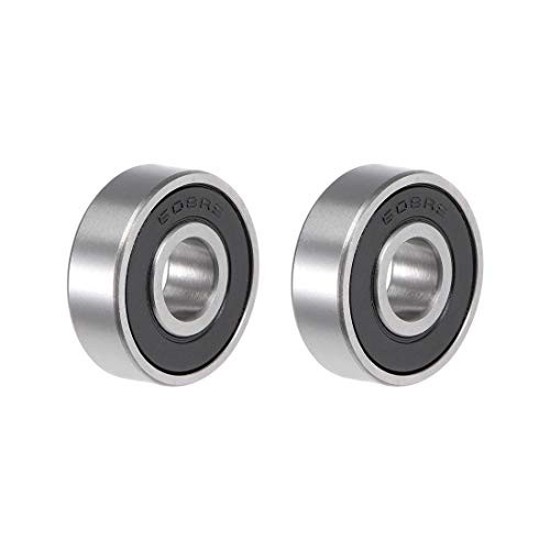 uxcell 608-2RS Deep Groove Ball Bearing 8x22x7mm Double Sealed ABEC-3 Bearings 2-Pack uxcell 608-2RS Deep Groove Ball Bearing 8x22x7mm Double Sealed ABEC-3 Bearings 2-Pack