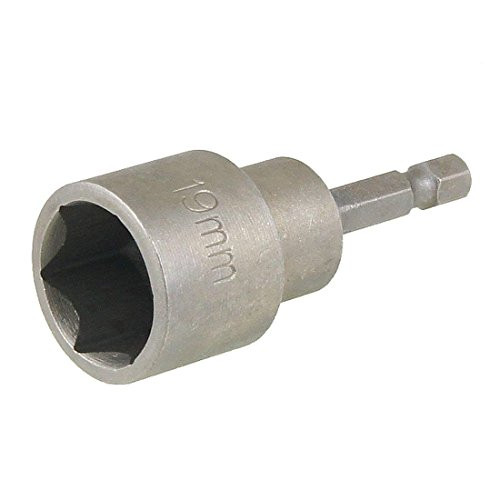 Magnetic Nut Driver Setter 19mm Hex Socket 65mm Gray