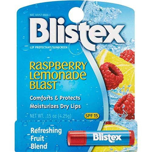 Blistex 2 PACK Raspberry Lemonade Blast SPF 15 Lip Balm - Moisturizes Dry Lips 0_15 oz Blistex 2 PACK Raspberry Lemonade Blast SPF 15 Lip Balm - Moisturizes Dry Lips 0_15 oz