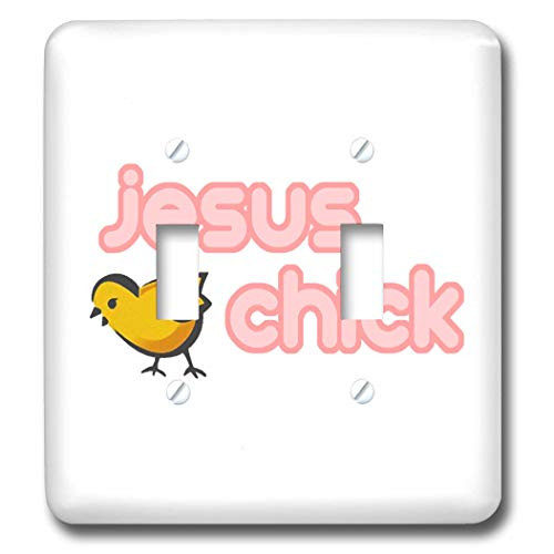 3dRose lsp-15943-2 Jesus Chick Double Toggle Switch