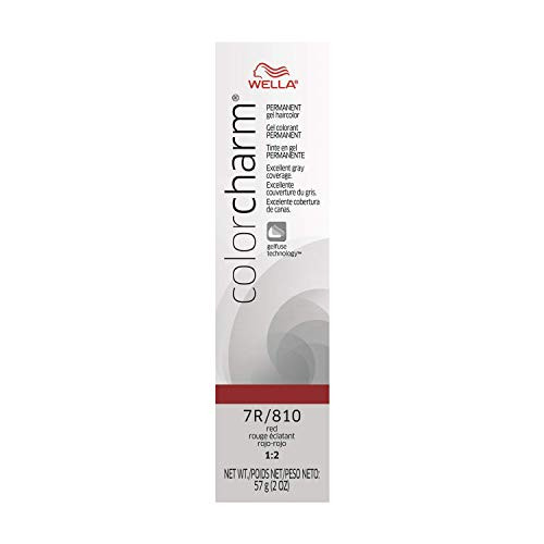 WELLA Color Charm Permanent Gel Hair Color 7R 2oz