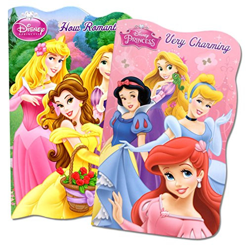 Disney Baby Toddler Board Books - Set of 2 Disney Princess Board Books