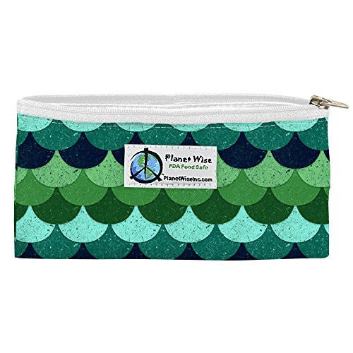 Planet Wise Reusable Zipper Sandwich and Snack Bags Snack Loch Ness Poly