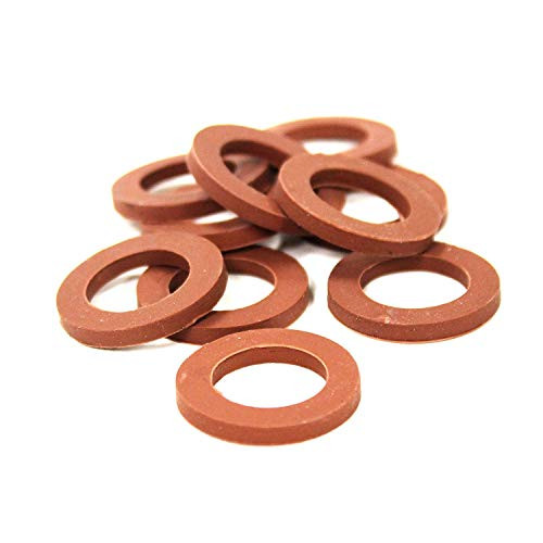 Gilmour 111GAMP 10pk Heavy Duty Rubber Washers for Hot Water Rated Hoses and Sprayers - 2 Pack 20 Total